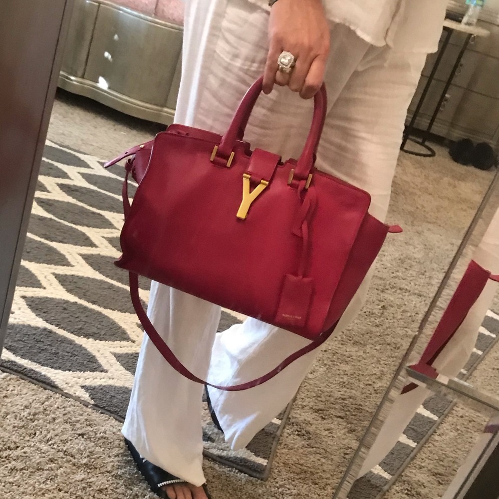 YSL Logo Pink Bag 💘 - Picture 10 of 16